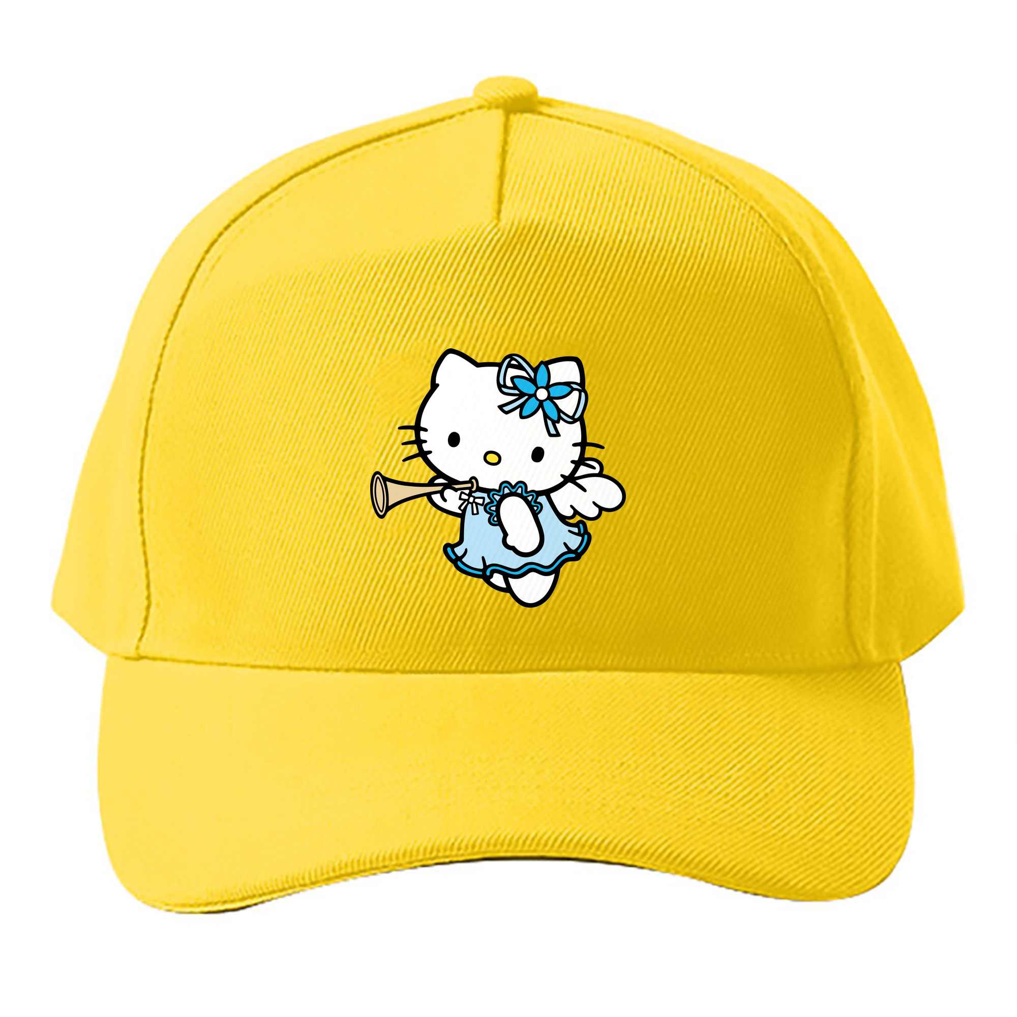 （画像用） Hello Kitty ハローキティ ベースボールキャップ 綿100％ 男女兼用 帽子 スポーツ